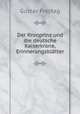 Der Kronprinz und die deutsche Kaiserkrone, Erinnerungsblatter, Gustav Freytag 