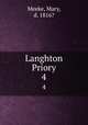 Langhton Priory. 4, Meeke, Mary, d. 1816? 
