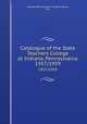 Catalogue of the State Teachers College at Indiana, Pennsylvania. 1957/1959, Indiana State Teachers College (Indiana, Pa.) 