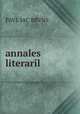 annales literaril, Pavl Iac Brvns 