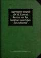Jugement errone de M. Ernest Renan sur les langues sauvages microforme, Jean Andre Cuoq 