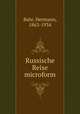 Russische Reise microform, Bahr, Hermann, 1863-1934 