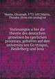 Vorlesungen u?ber die theorie des deutschen gemeinen bu?rgerlichen processes, gehalten auf den universita?ten Go?ttingen, Heidelberg und Jena, Martin, Christoph, 1772-1857,Martin, Theodor, [from old catalog] ed 