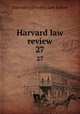 Harvard law review. 27, Harvard University. Law School 