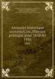 Annuaire historique universel; ou, Histoire politique pour 1818-61. 1856, Charles Louis Lesur 