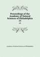 Proceedings of the Academy of Natural Sciences of Philadelphia. 15, Academy of Natural Sciences of Philadelphia 