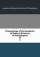 Proceedings of the Academy of Natural Sciences of Philadelphia. 27, Academy of Natural Sciences of Philadelphia 