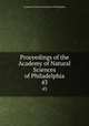 Proceedings of the Academy of Natural Sciences of Philadelphia. 43, Academy of Natural Sciences of Philadelphia 
