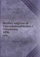 Skrifter udgivne af Videnskabsselskabet i Christiania. 1896, Christiania videnskabs-selskab. I--Math.-naturv. klasse 