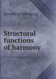 Structural functions of harmony, Arnold Schoenberg 