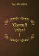 'Osmnli 'irleri, Nc, Mu'allim 