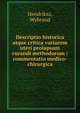 Descriptio historica atque critica variarum uteri prolapsum curandi methodorum : commentatio medico-chirurgica, Hendriksz, Wybrand 