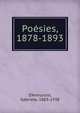 Po?sies, 1878-1893, D'Annunzio, Gabriele, 1863-1938 