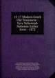 15-17 Modern Greek Old Testament - Ezra Nehemiah Nehemie Esther Ester - 1872, Ezra, Nehemiah, Ezekiel, Ezechiel, Daniel, John Patmos, Esther, Mordecai, Haman, Darius, Cyrus, Cyrus Cambyses, Medes Persians, Tomb Darius, Yamauchi, Pentecost, Ginsberg, Ginsburg, Christian, Jewish, Hebrew, Aramaic, Ancient Testament, Holy Scriptur 