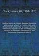 Medical notes on climate, diseases, hospitals, and medical schools, in France, Italy, and Switzerland : comprising an inquiry into the effects of a residence in the south of Europe, in cases of pulmonary consumption, and illustrating the present stat, Clark, James, Sir, 1788-1870 