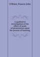 A qualitative investigation of the effect of mode of presentation upon the process of learning,, O'Brien, Francis John 