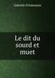 Le dit du sourd et muet, Gabriele D'Annunzio 