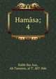 Hamsa;. 4, Habb ibu Aus, Ab Tammm, al T', 807-846 