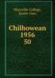 Chilhowean 1956, Maryville College, Junior class 