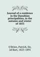 Journal of a residence in the Danubian principalities, in the autumn and winter of 1853, O'Brien, Patrick, Sir, 2d Bart, 1823-1895 