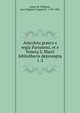 Anecdota graeca e regia Parisiensi, et e Veneta S. Marci bibliothecis deprompta. 1-2, Ansse de Villoison, Jean Baptiste Gaspard d', 1750-1805 