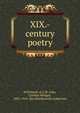 XIX.-century poetry, M'Donnell, A.C,St. John, Cynthia Morgan, 1852-1919. fmo,Wordsworth Collection 