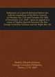 Substance of a speech delivered before the judicial committee of the Privy Council, on Monday the 17th and Tuesday the 18th of December, A.D. 1849 : upon an appeal in a cause of Duplex Querela between the Rev. George Cornelius Gorham and the Right Re, Badely, Edward,Gorham, George Cornelius,Phillpotts, Henry, 1778-1869 