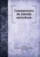 Commentatio de Jobe?de microform, Fockens, Herman Frederik Theodorus, 1794-1868 