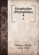 Eriophyidae (Phytoptidae), Nalepa, Alfred, 1856-1929 
