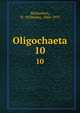 Oligochaeta, Michaelsen, W. (Wilhelm), 1860-1937 