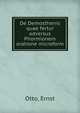 De Demosthenis quae fertur adversus Phormionem oratione microform, Otto, Ernst 