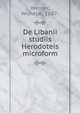 De Libanii studiis Herodoteis microform, Werner, Wilhelm, 1887- 
