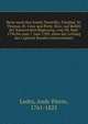 Reise nach den Inseln Teneriffa, Trinidad, St. Thomas, St. Crux und Porto-Rico; auf Befehl der franzsischen Regierung, vom 30. Sept. 1796 bis zum 7. Juni 1789, unter der Leitung des Capitain Baudin unternommen, Ledru, Andr-Pierre, 1761-1825 