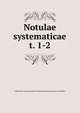 Notulae systematicae. t. 1-2, Laboratoire de phanrogamie (Musum national d'histoire naturelle) 