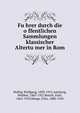Fu?hrer durch die o?ffentlichen Sammlungen klassischer Altertu?mer in Rom, Helbig, Wolfgang, 1839-1915,Amelung, Walther, 1865-1927,Reisch, Emil, 1863-1933,Weege, Fritz, 1880-1945 