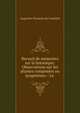 Recueil de m?moires sur la botanique: Observations sur les plantes compos?es ou syngen?ses.--La ., Augustin-Pyramus de Candolle 