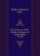Les Livres en 1881- tudes critiques et analytiques. 19-20, Hailly, Gaston d', 1837- 
