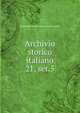 Archivio storico italiano, Deputazione toscana di storia patria 