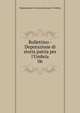 Bollettino - Deputazione di storia patria per l'Umbria, Deputazione di storia patria per l'Umbria 