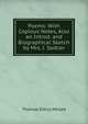 Poems: With Copious Notes, Also an Introd. and Biographical Sketch by Mrs. J. Sadlier, Thomas D'Arcy McGee 
