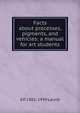 Facts about processes, pigments, and vehicles: a manual for art students, A P. 1861-1949 Laurie 