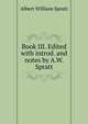 Book III. Edited with introd. and notes by A.W. Spratt, Albert William Spratt 