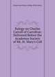 Eulogy on Charles Carroll of Carrolton: Delivered Before the Academus Society of Mt. St. Mary's Coll, Mount Saint Mary's College (E McCaffrey 