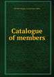 Catalogue of members, Phi Beta Kappa. Connecticut Alpha 