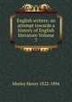 English writers: an attempt towards a history of English literature Volume 7, Morley, Henry, 1822-1894 