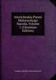 Istoricheskia Piesni Malorusskago Naroda, Volume 1 (Ukrainian Edition), Vladimir Bonifat'evich Antonovich 