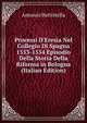 Processi D'Eresia Nel Collegio Di Spagna 1553-1554 Episodio Della Storia Della Riforma in Bologna (Italian Edition), Antonio Battistella 