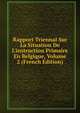 Rapport Triennal Sur La Situation De L'instruction Primaire En Belgique, Volume 2 (French Edition), 