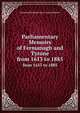 Parliamentary Memoirs of Fermanagh and Tyrone, from 1613 to 1885, Somerset Richard Lowry-Corry Belmore 