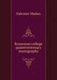 Brasenose college quatercentenary monographs, Falconer Madan 
